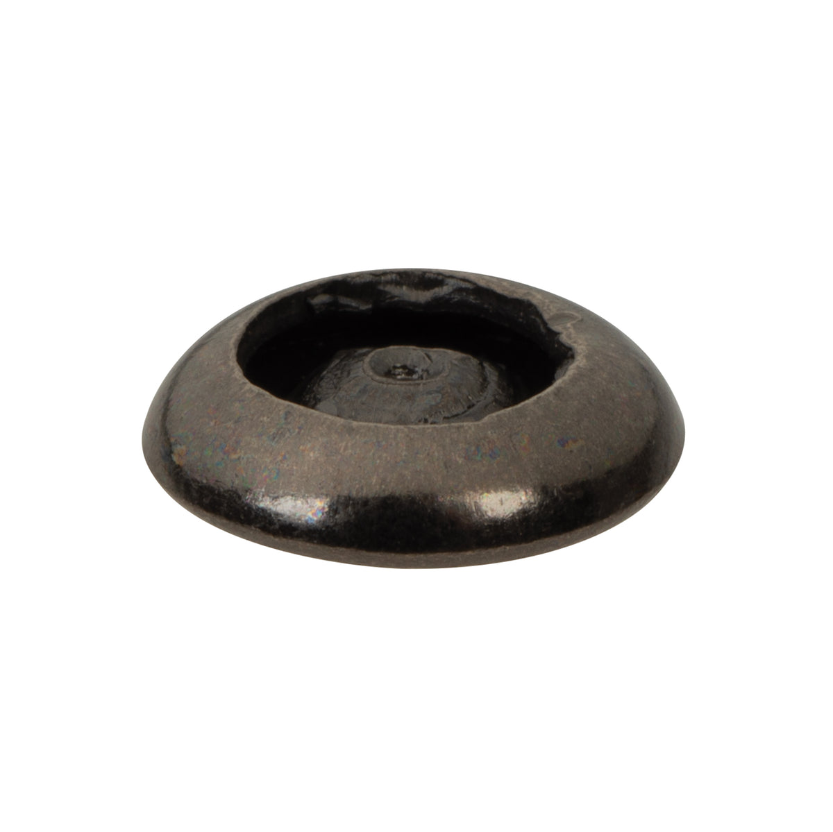 7/16" Antique Silver, Rivet Cap, Steel
