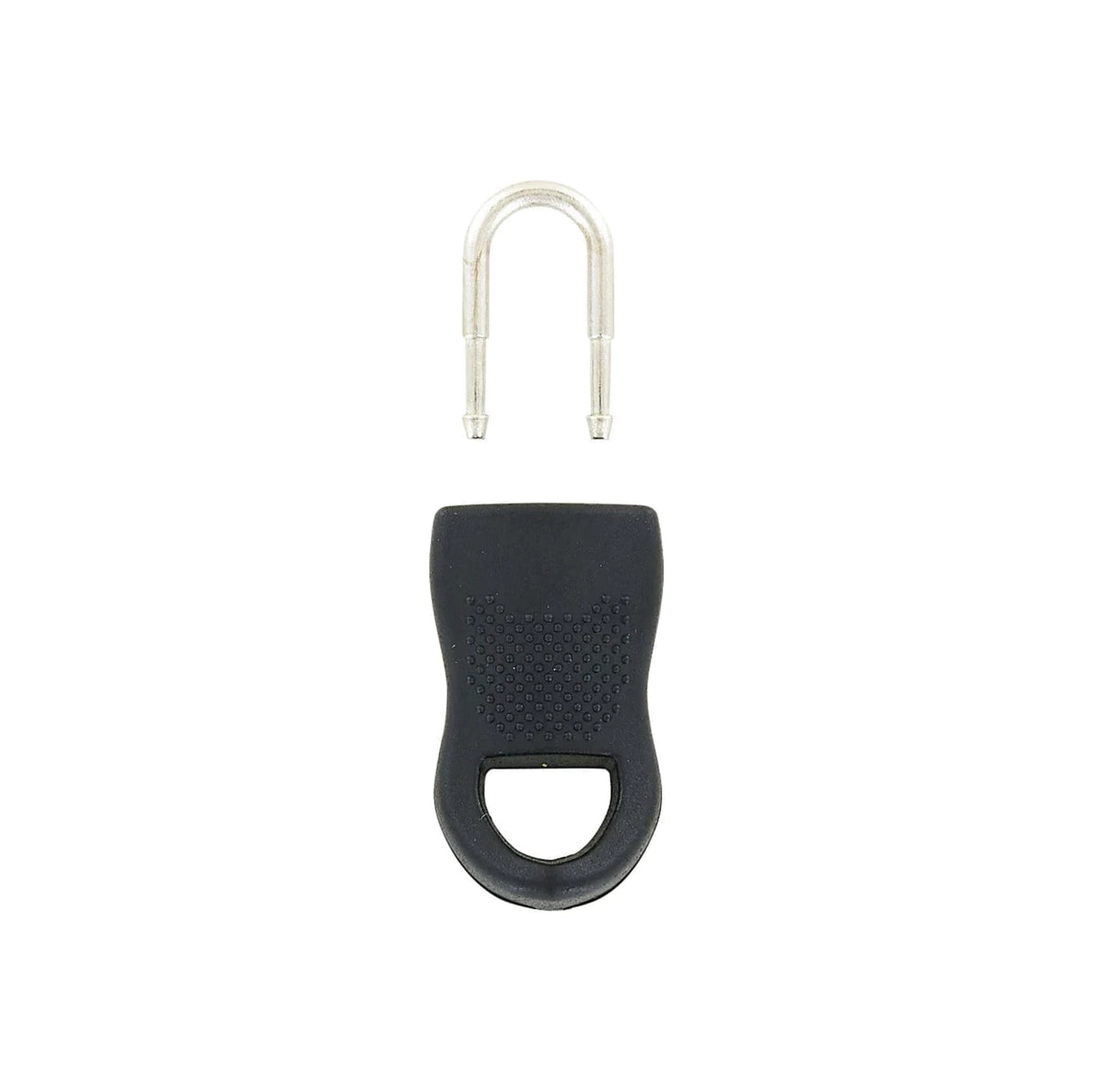 1" Black, Small Zipper Fixer, Plastic