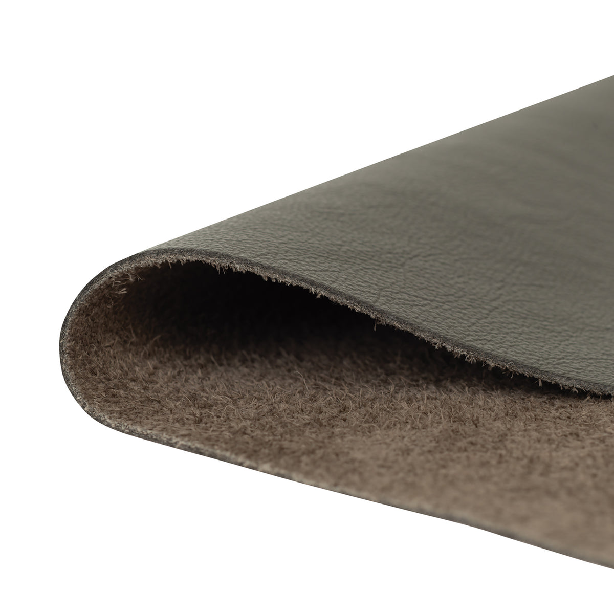 Modern Leather for Upholstery, Panel, Dark Ash