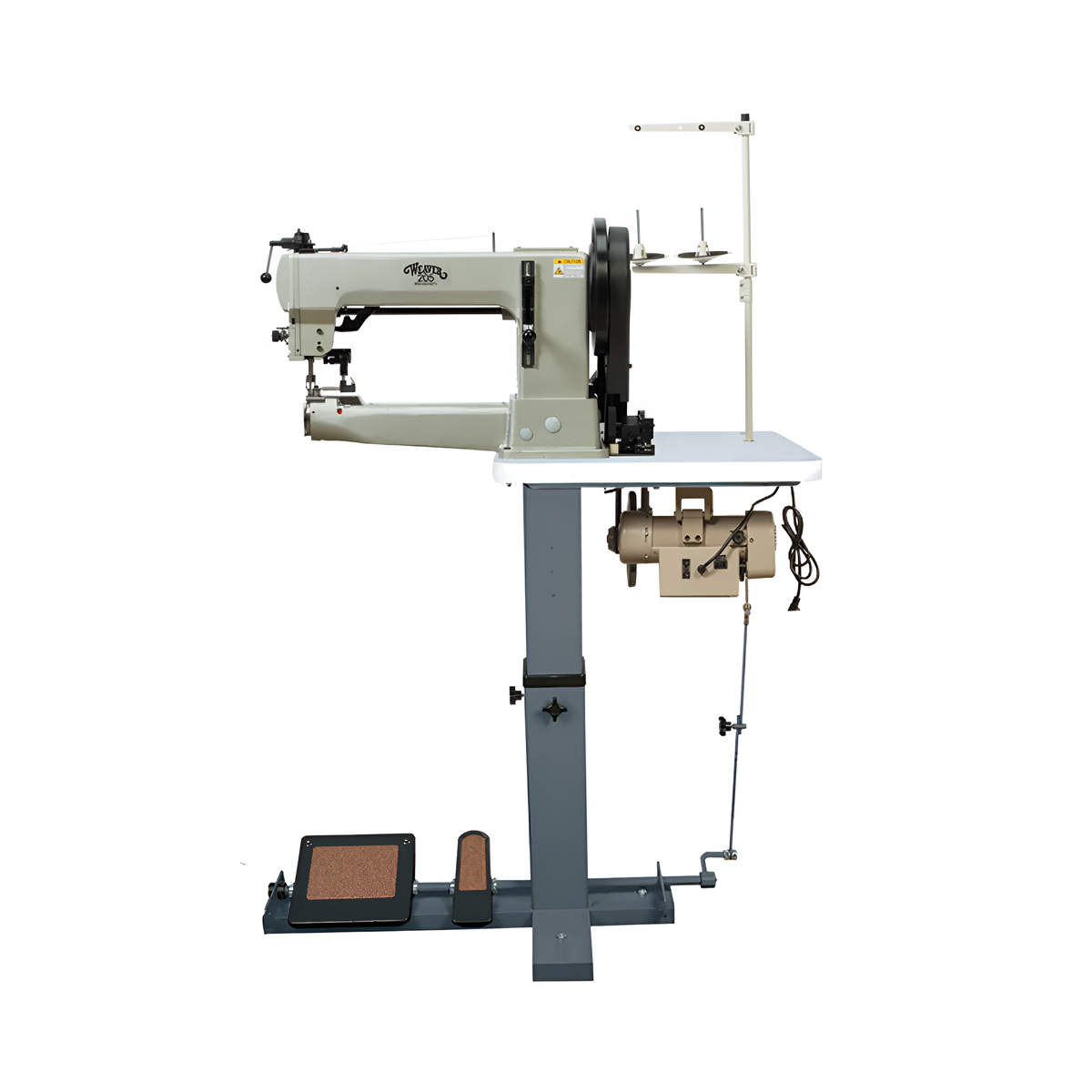 Weaver 205 Leather Sewing Machine, Complete with Stand and Servo Motor
