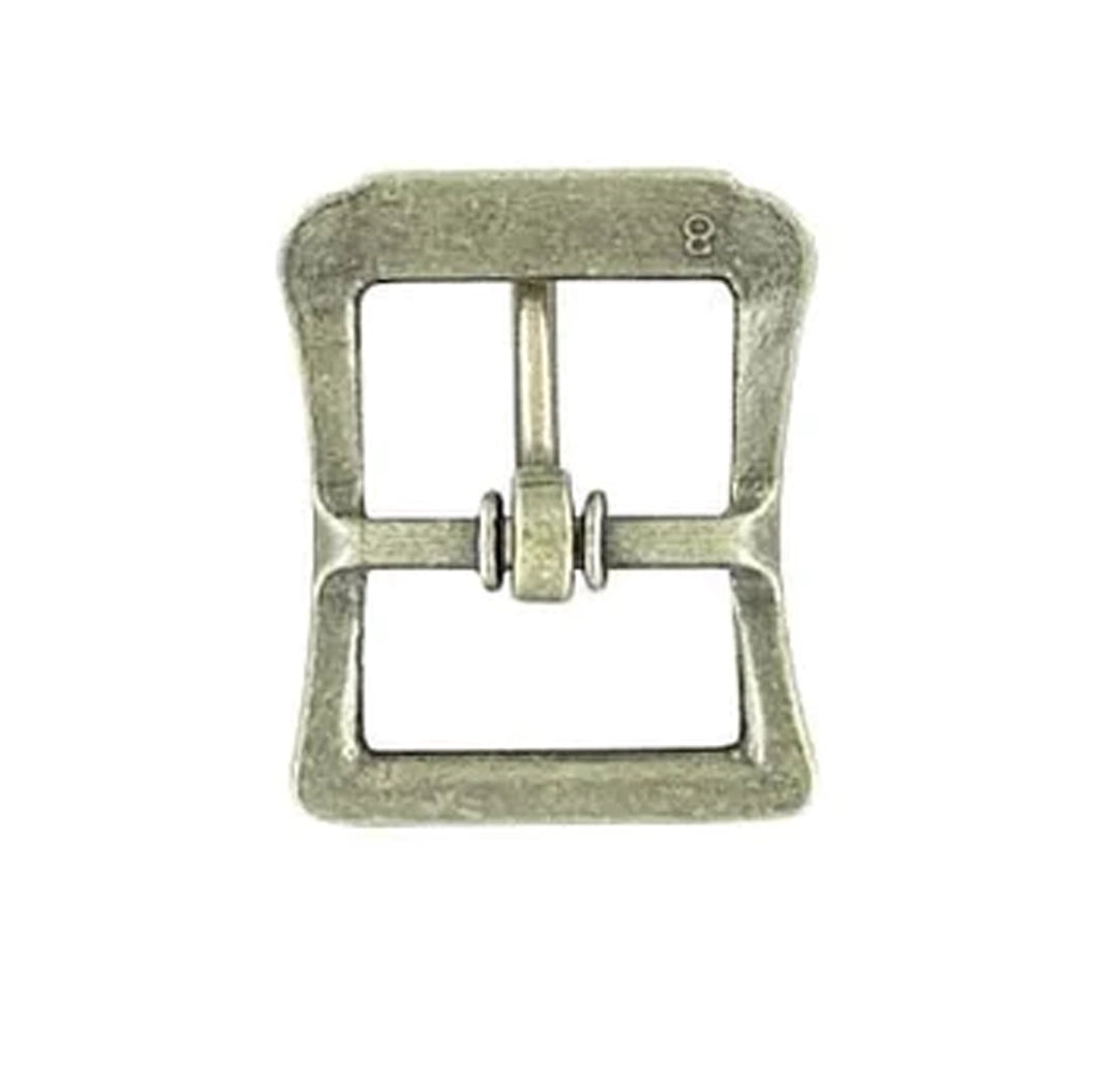 3/4" Antique Brass, Imitation Roller Center Bar Buckle, Zinc Alloy
