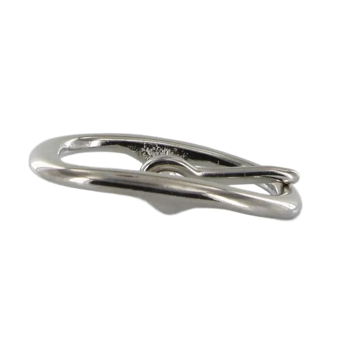 1" Nickel, 1.5"x1.75" Center Bar Buckle, Solid Brass