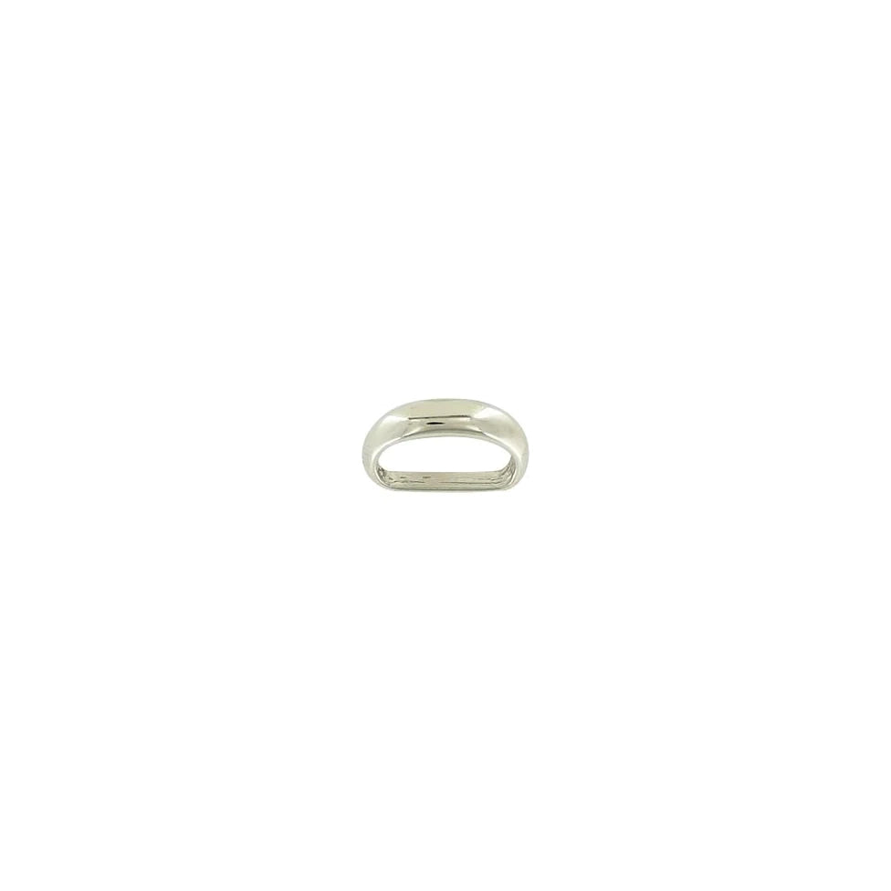 3/4" Nickel, Belt Keeper, Zinc Alloy