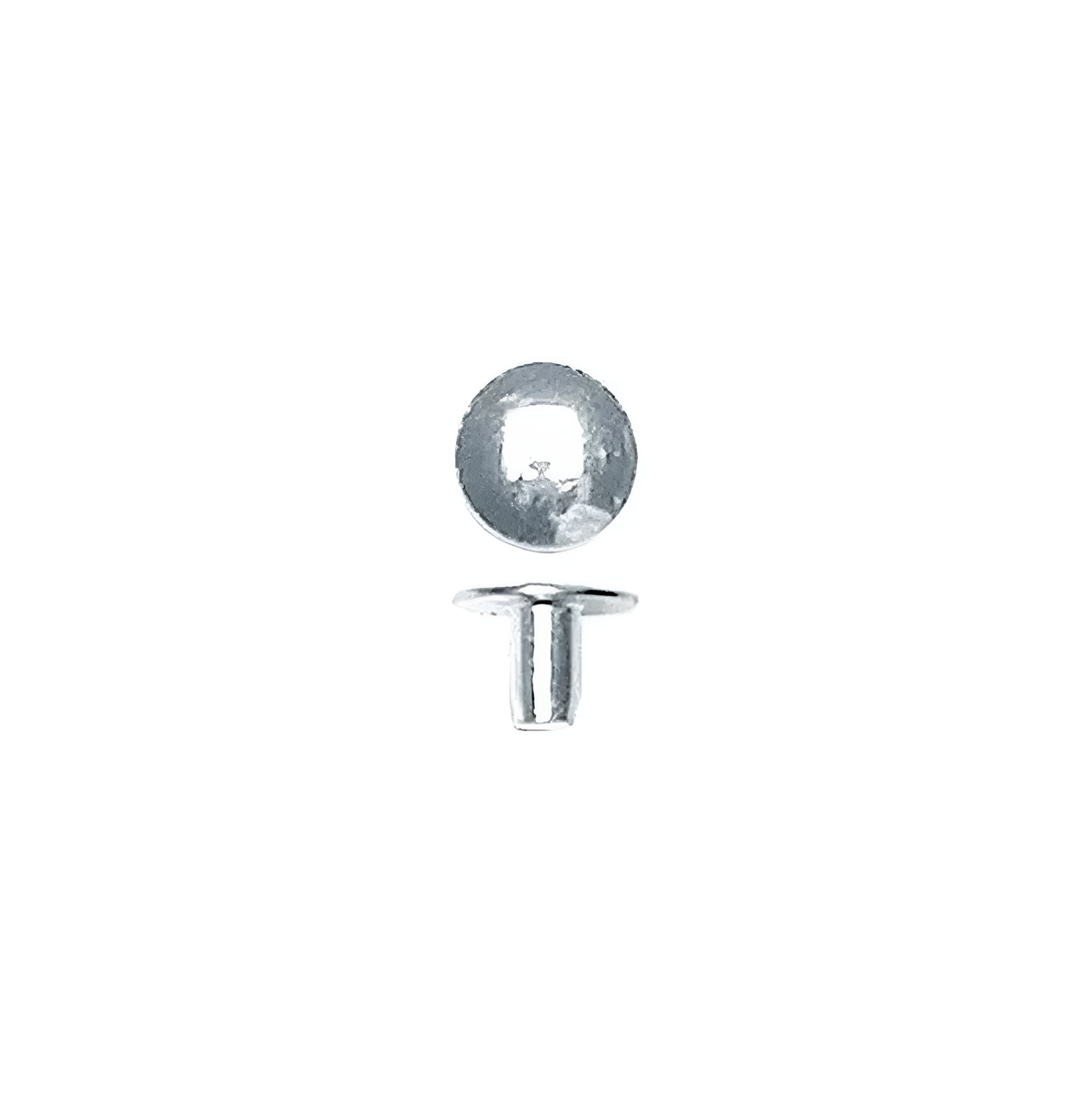 5/16" Gunmetal, Force Fit Rivet Cap, Steel - 36 pk