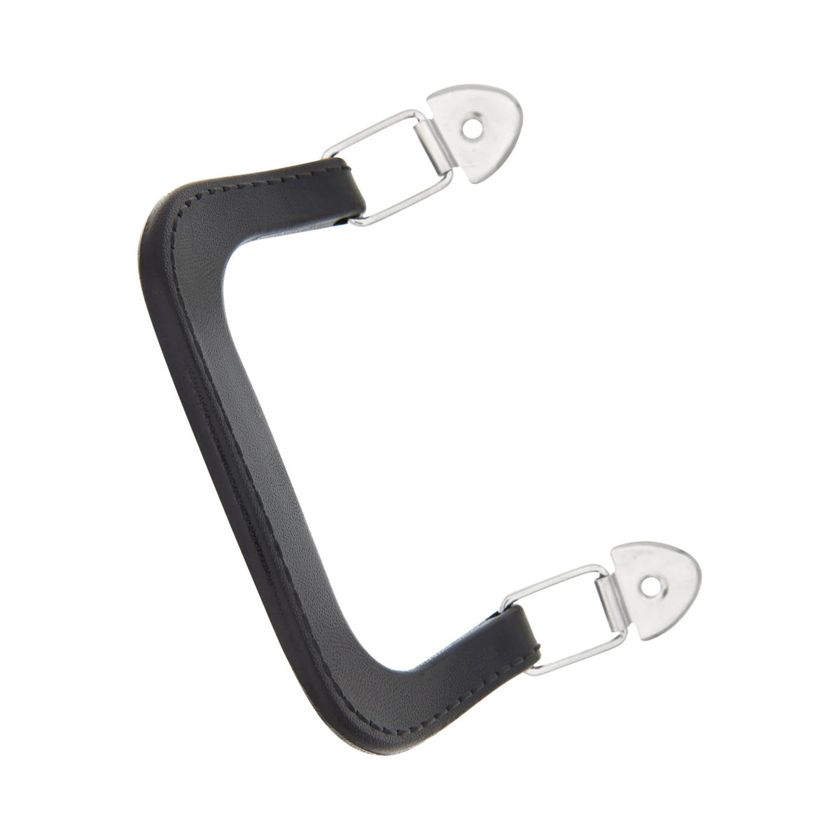 4" Black w/ Nickel, Plastic Double Handle, Zinc Alloy