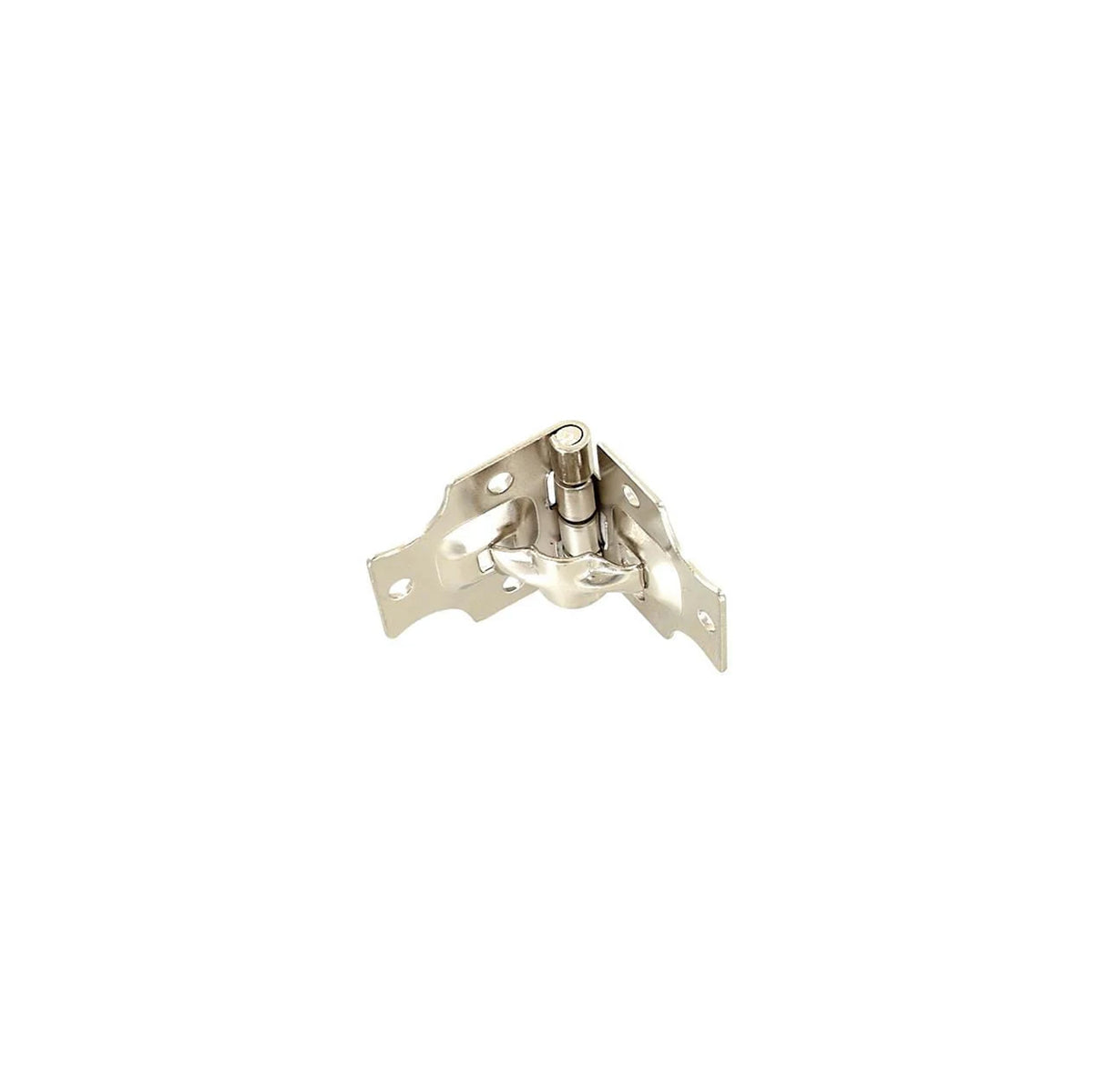 1 1/2" Nickel, Stop Hinge Plate, Steel