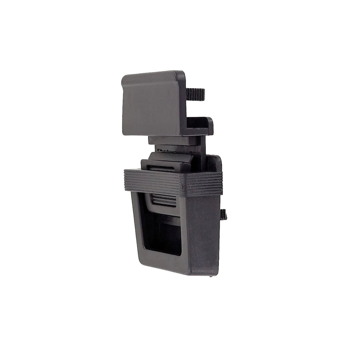 1 1/2" Black, Tuck Catch, Plastic