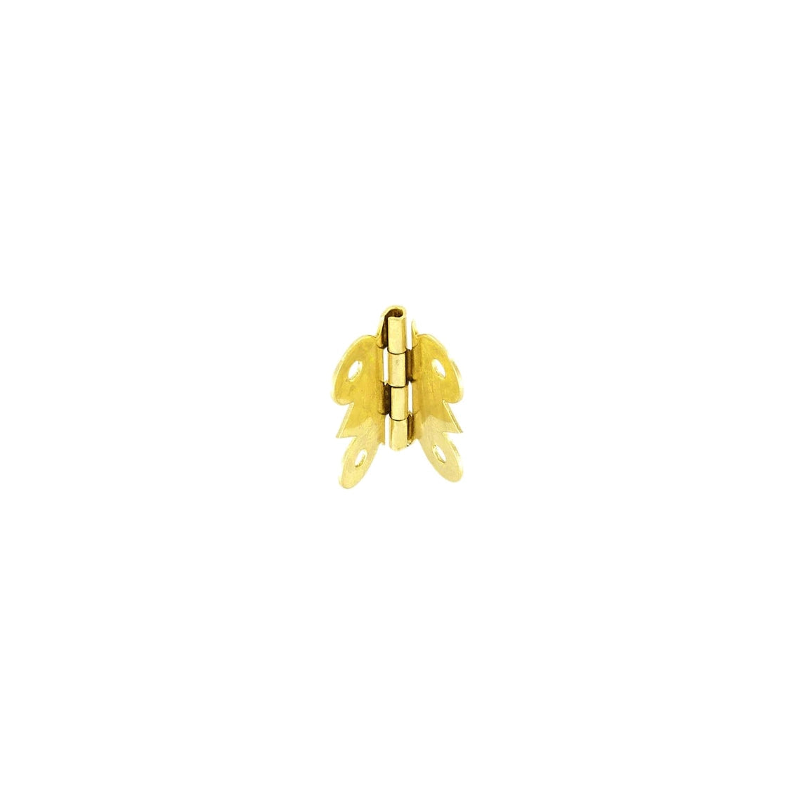 1 1/8" Brass, Box/Case Hinge Plate, Zinc Alloy