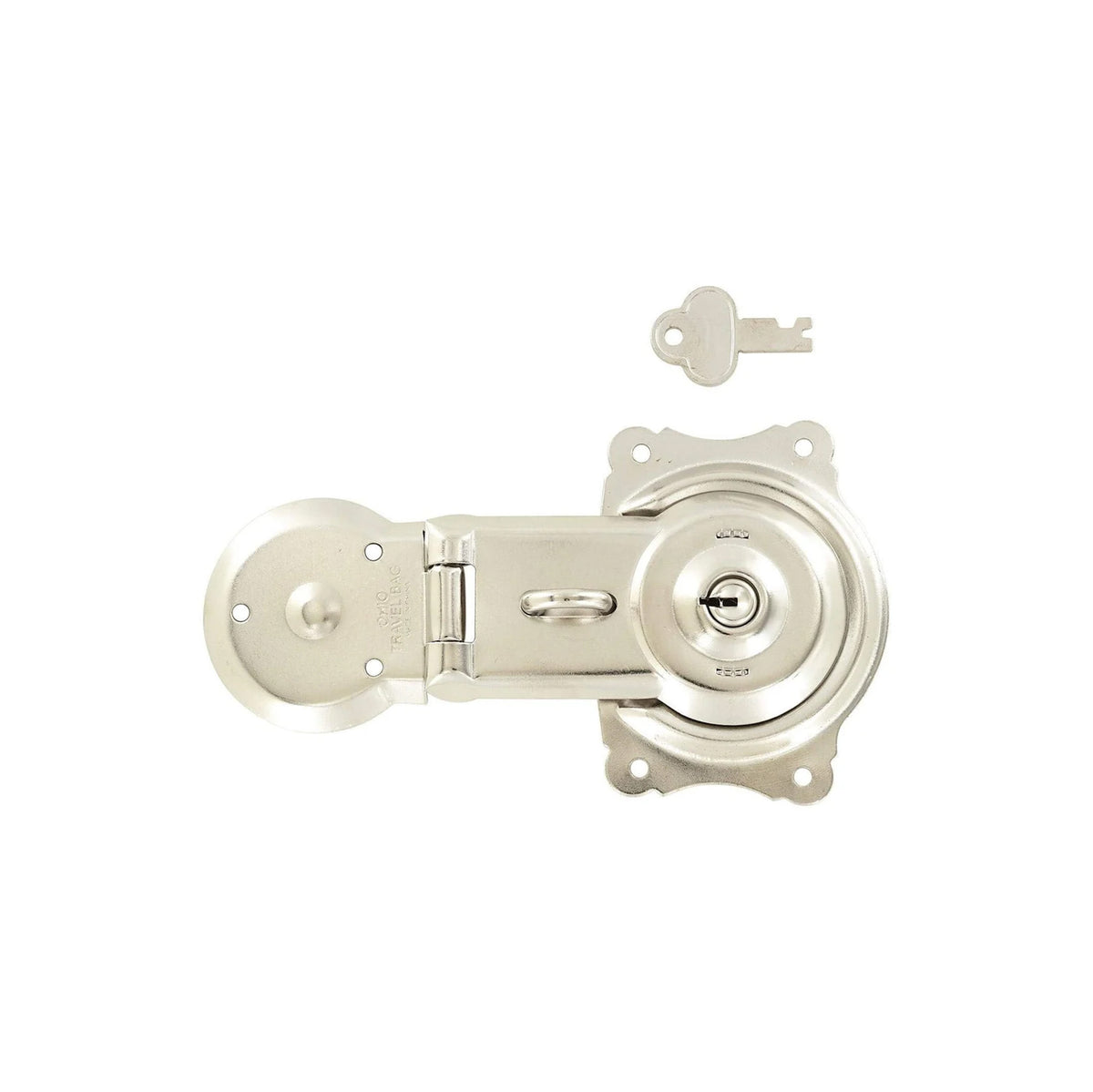 3 1/2" Nickel, Trunk Lock, Steel