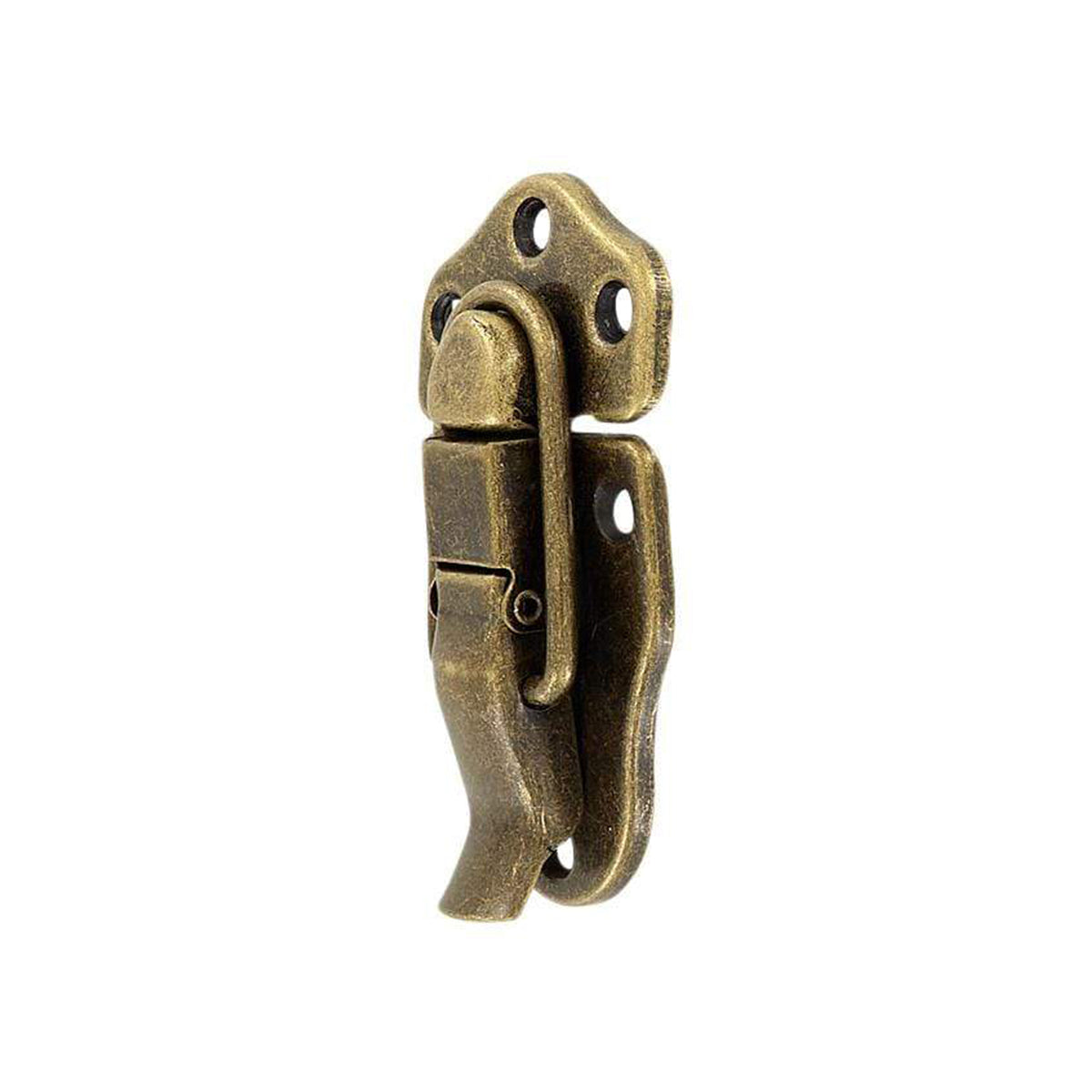 3 1/4" Antique Brass, Drawbolt, Steel