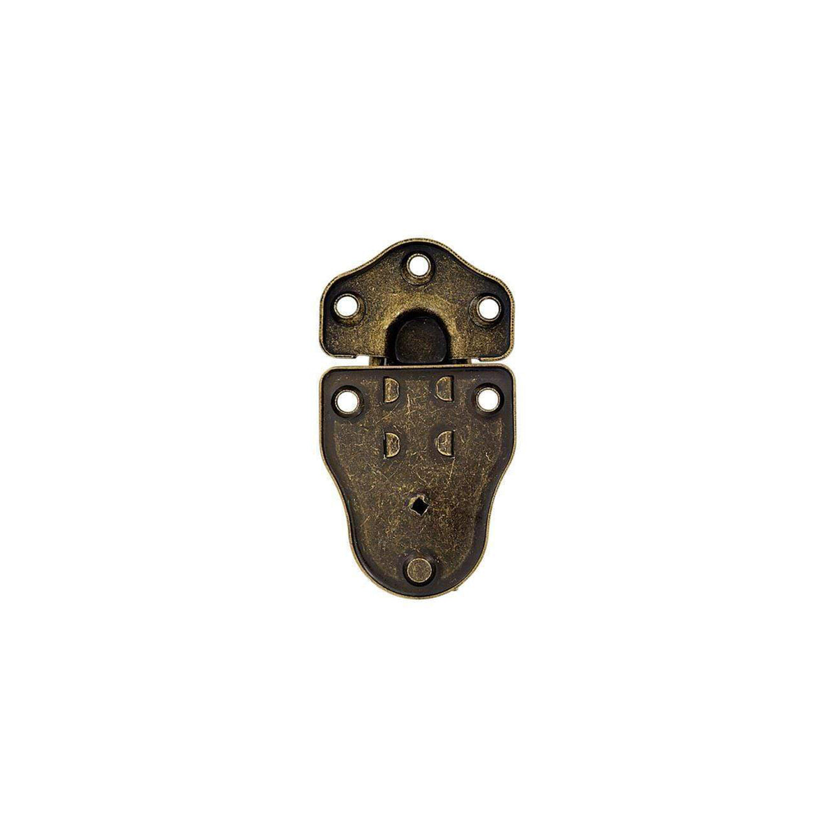 3 1/4" Antique Brass, Drawbolt, Steel