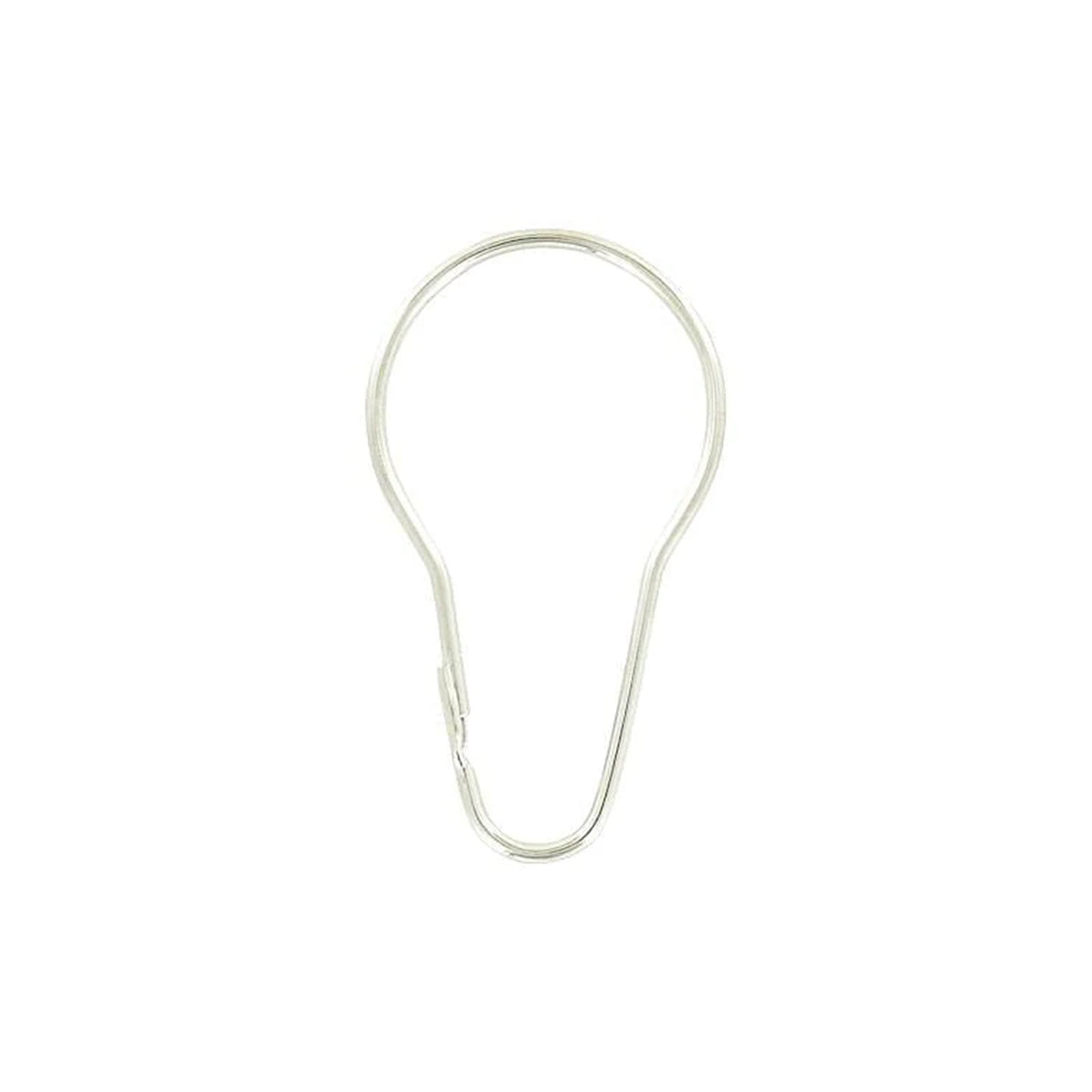 2 1/2" Shiny Nickel, Golf Towel Ring, Steel