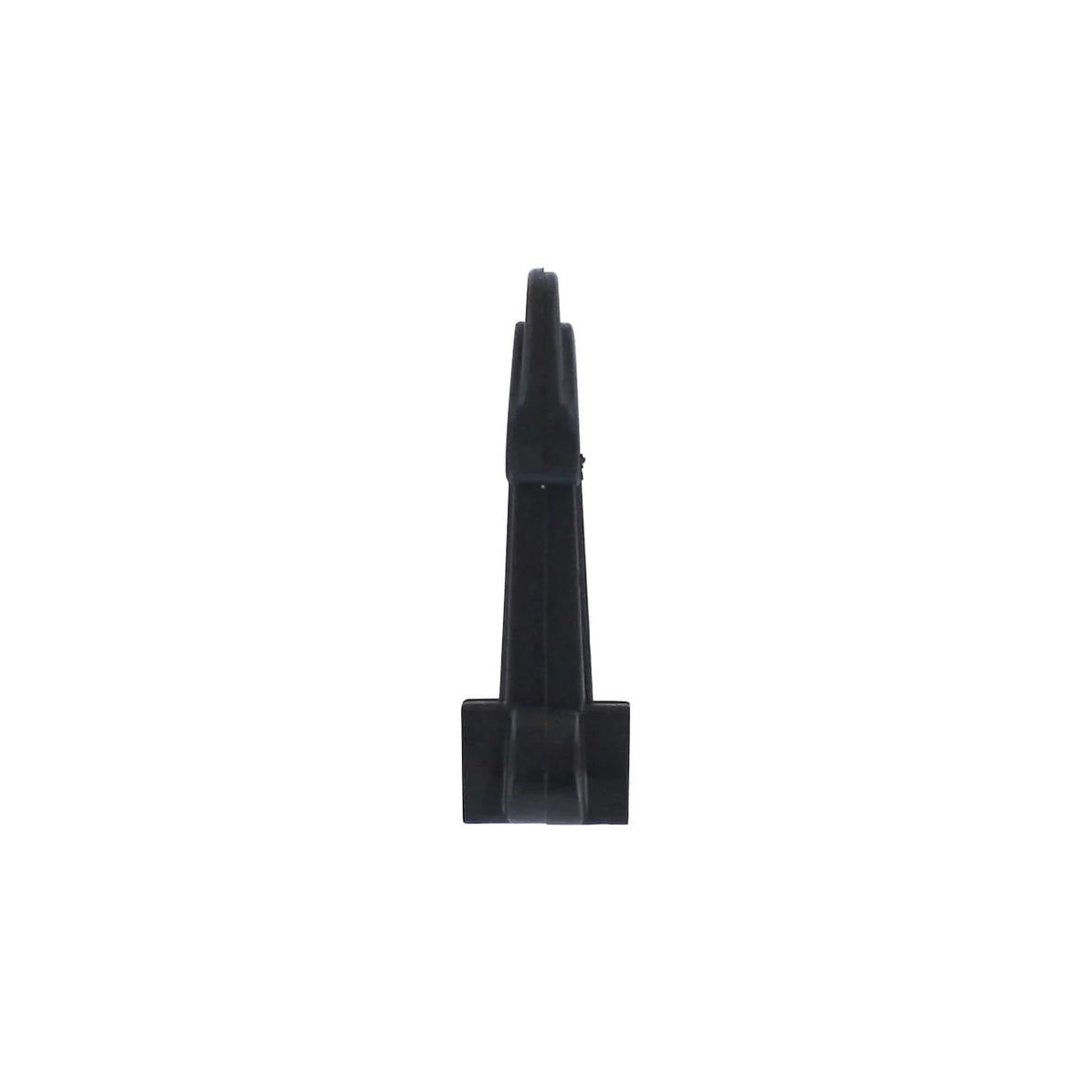 2" Black, Snap Hook, Plastic-PK4