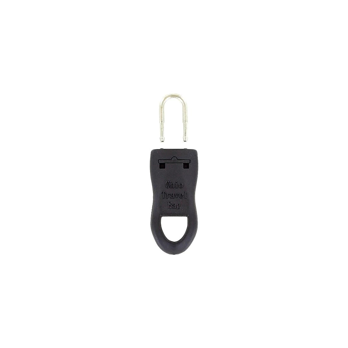 1 3/8" Black, Large Zipper Fixer, Plastic