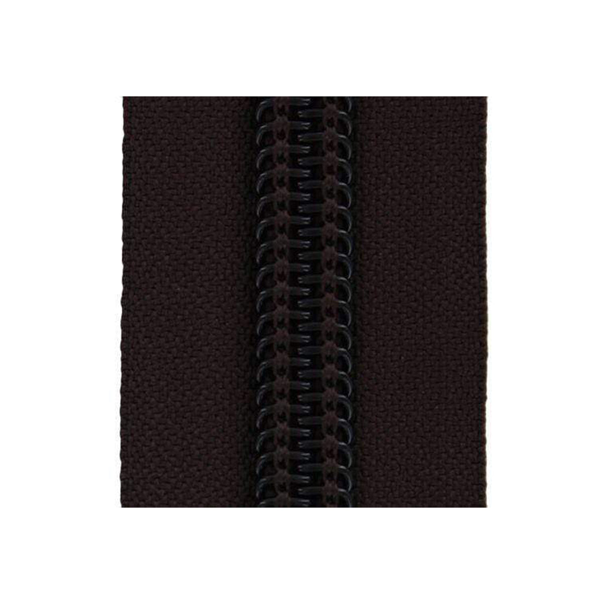 #10 Brown, YKK Coil Chain Zipper Tape, Nylon