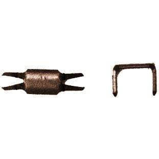 #5 Brown, YKK Vislon 4-Prong Bottom Stop, Zinc Alloy-PK10