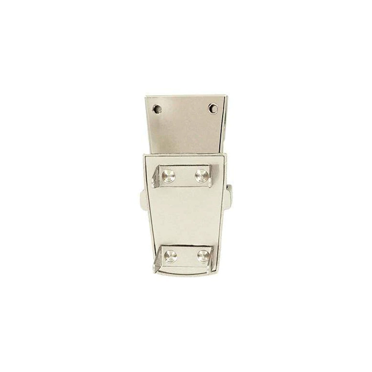 1" Shiny Nickel, Tuck Catch, Zinc Alloy