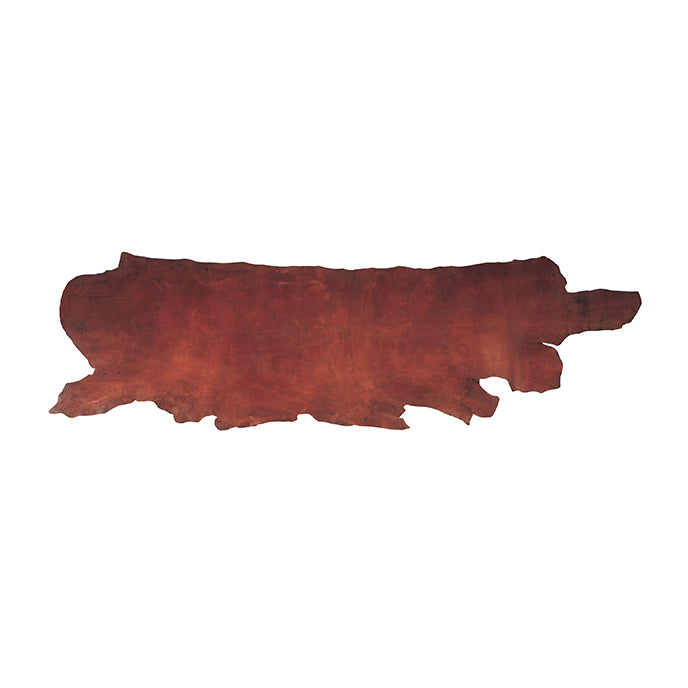 CHAHINLEATHER® Burgundy Alum Tanned Leather, Sides