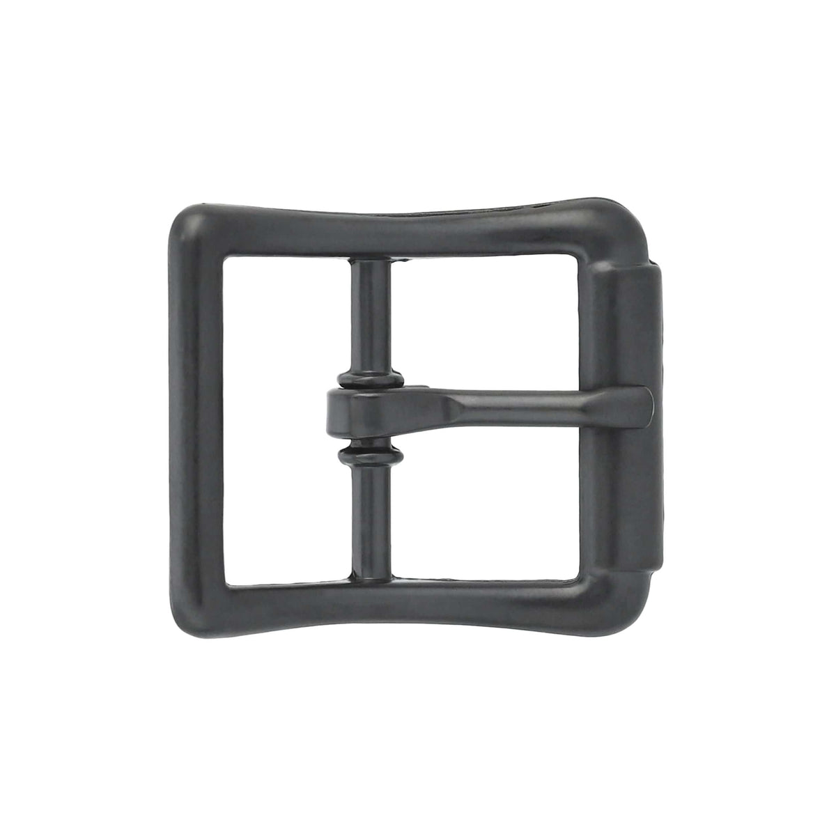 Ohio Travel Bag 1" Black, Immitation Roller Center Bar Buckle, Zinc Alloy, #C-54-1-BLK C-54-1-BLK