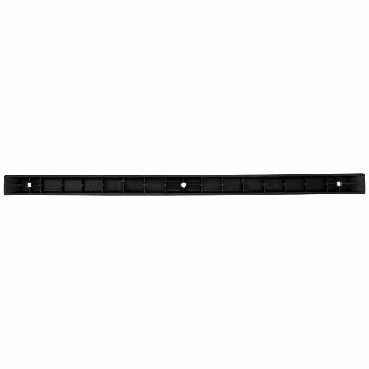 Ohio Travel Bag 19 1/2" Black, Bar Bottom Stud, Plastic, #L-2068 L-2068