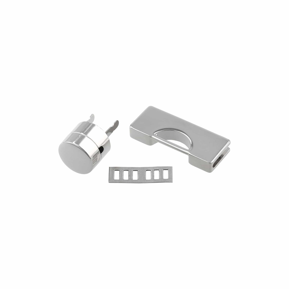 Ohio Travel Bag 22mm Nickel, Turn Lock, Zinc Alloy, #L-364-NP L-364-NP