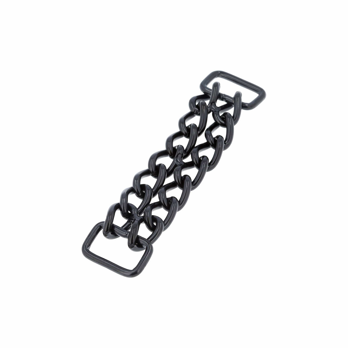 Ohio Travel Bag 4" Black, Double Chain, Steel, #C-1576-BLK C-1576-BLK