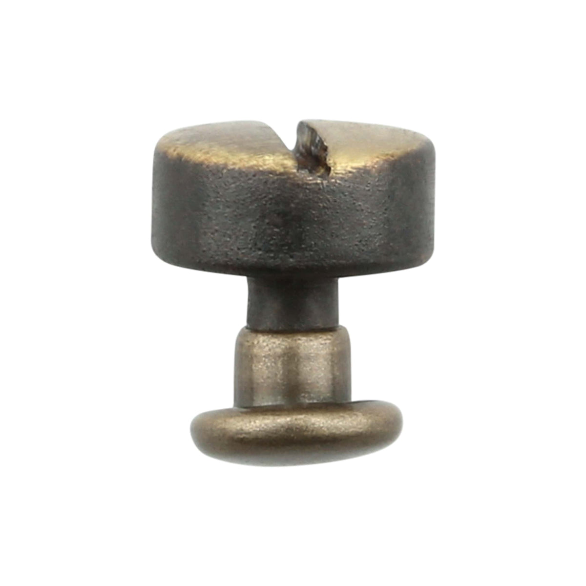 Ohio Travel Bag Adornments 6.3mm Antique Brass, Stud with Cap, Steel-PK5, #P-2850-ANTB P-2850-ANTB