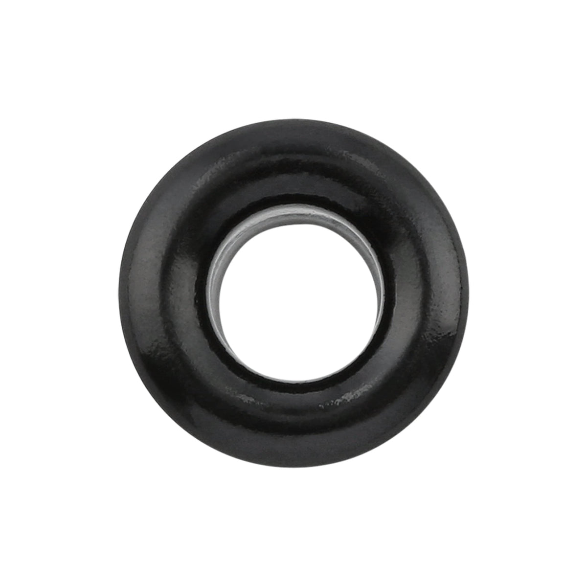 Ohio Travel Bag Fasteners 11/32" Black, Eyelet, Solid Brass - 12 pk, #A-346-BLK A-346-BLK