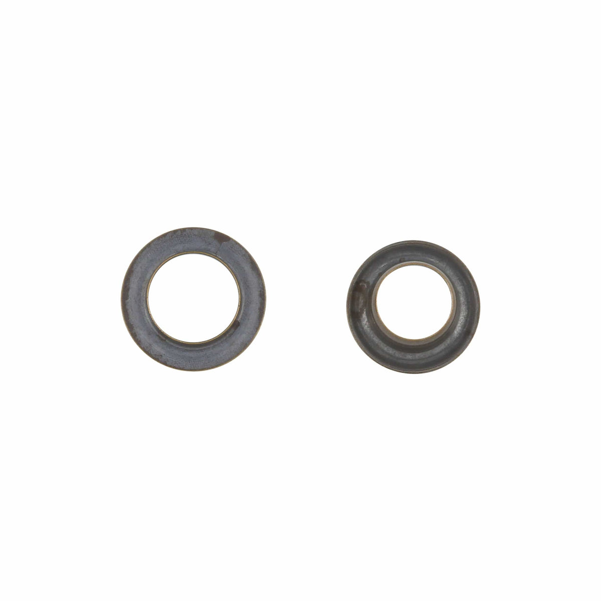 Ohio Travel Bag Fasteners 7/16" Antique Brass, Eyelet with Washer, Solid Brass - 12 pk, #A-417 A-417