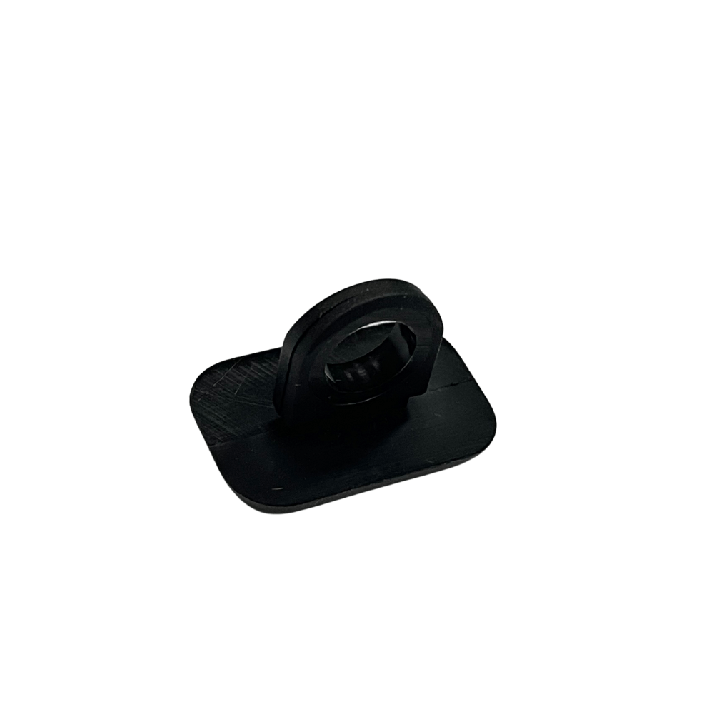 Ohio Travel Bag Handles 4" Black, Post Style Handle, Plastic, #L-3822 L-3822
