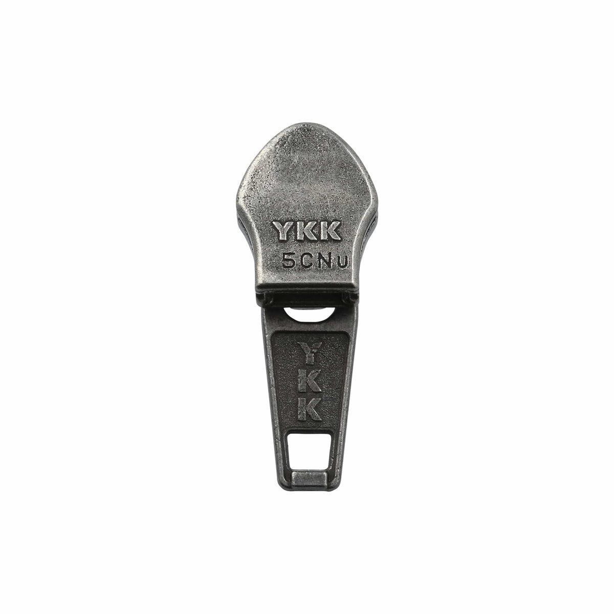 Ohio Travel Bag Zippers #5 Antique Nickel, YKK Short Tab Auto Lock Slider, Zinc Alloy, #5CN-3-ANTN 5CN-3-ANTN