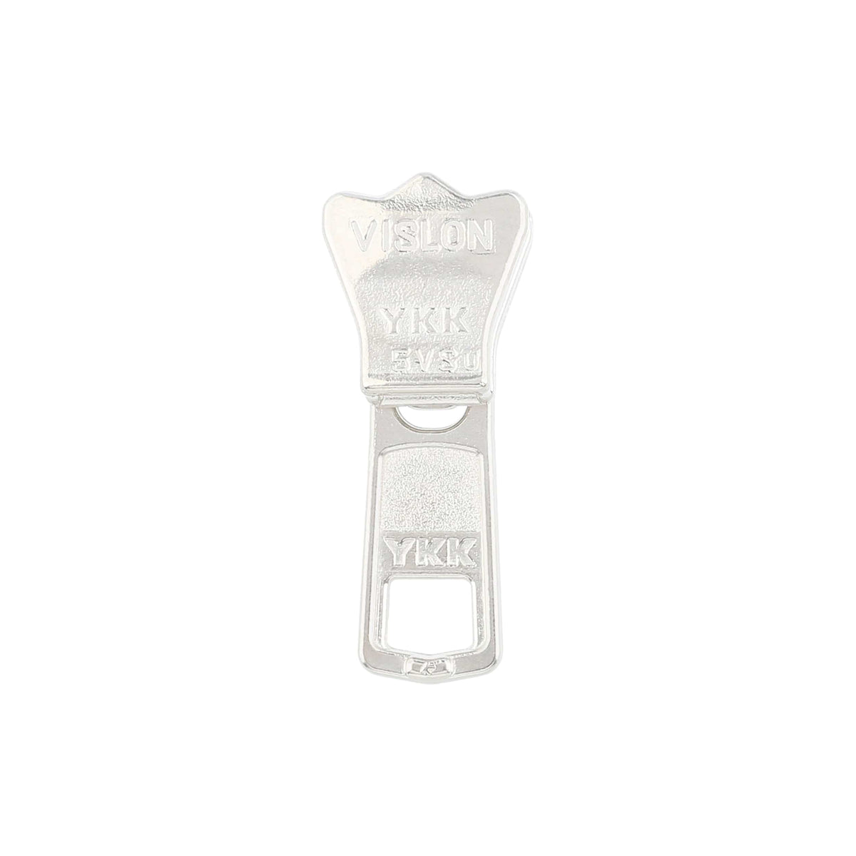 Ohio Travel Bag Zippers #5 Nickel, YKK Vislon Locking Slider, Zinc Alloy, #5V-1-NP 5V-1-NP