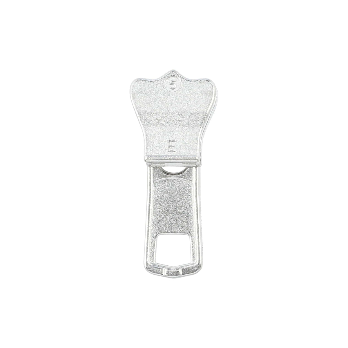 Ohio Travel Bag Zippers #5 Nickle, YKK Vislon Locking Slider (Old Style), Zinc Alloy, #5V-7-NP 5V-7-NP