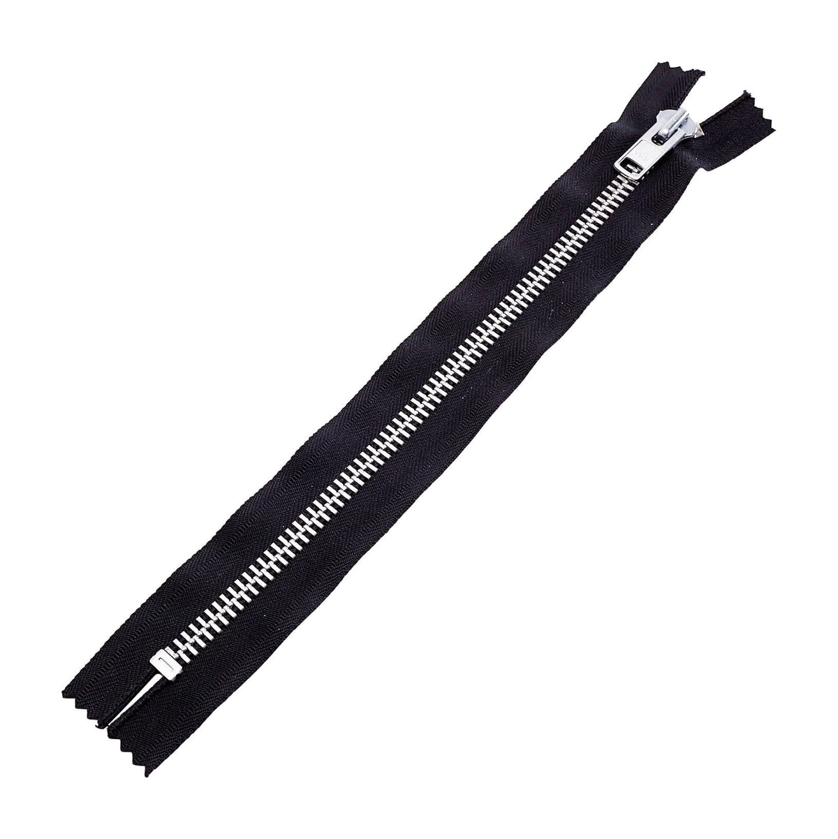 Ohio Travel Bag Zippers #6, 10"inch, Black with Aluminum Teeth, Closed End Zipper, Nylon, #6CEB-10-BLK-N 6CEB-10-BLK-N