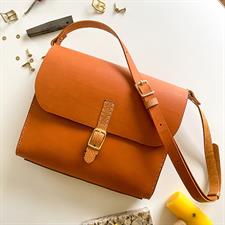 Stitch In Gusset Satchel
