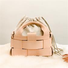 Woven Leather Bag