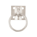 #52 Tie Ring Plate Zinc Plated, 1-3/4" x 1-7/8"