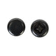 Caps for #104 Tubular Rivets, Black