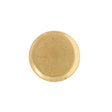 Caps for #104 Tubular Rivets, Brass Plated
