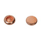 Caps for #104 Tubular Rivets, Copper