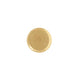 Caps for #104 Tubular Rivets, Solid Brass
