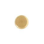 Caps for #104 Tubular Rivets, Solid Brass