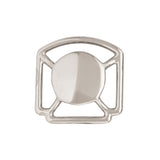 Crown Rosette Stainless Steel