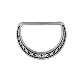 Jeremiah Watt Floral Saddle D-Ring