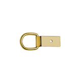 Heavy Roping Saddle D-Ring with Clip, 1"