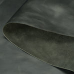 Jasper Pull Up Leather, Black, Back