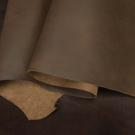 Matte Chrome Tanned Water Buffalo Leather, 5-6 oz.