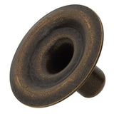 DOT® Durable™ Line 24 Antique Brass Regular Post, Solid Brass