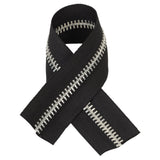#10 Black, YKK Metal Chain Zipper Tape with Aluminum Teeth