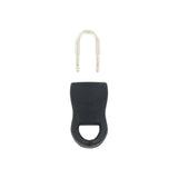 1" Black, Small Zipper Fixer, Plastic